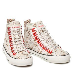 Desigual Beta Saco Lace High-top Sneakers